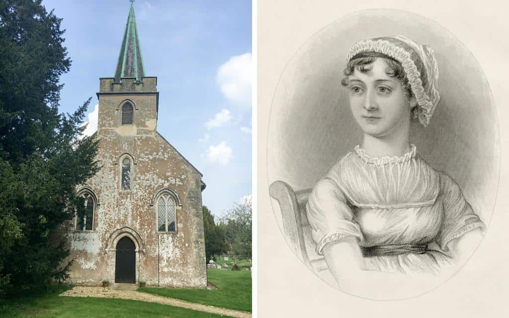 Jane Austen tour visit the places where Jane lived and wrote near London